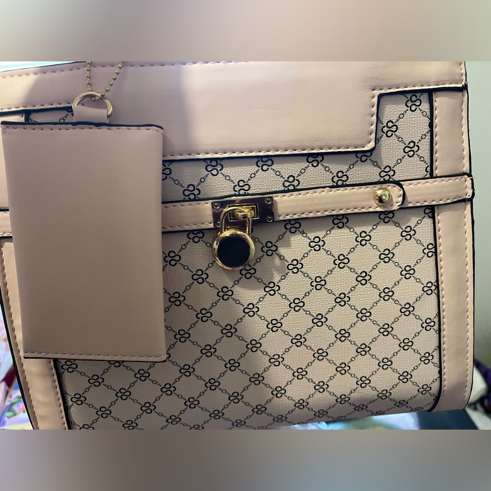 Pink purse! I can include make up items if you choose